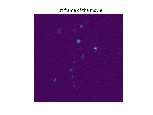 First frame of the movie